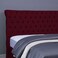 Pan Home Aurora Headboard Velvet Maroon L-200/H-125cm