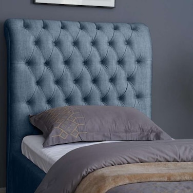 Pan Home Aurora Headboard Chanel Teal L-90/H-125cm