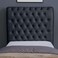 Pan Home Aurora Headboard Chanel Dark Grey L-120/H-125cm