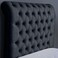 Pan Home Aurora Headboard Chanel Dark Grey L-120/H-125cm