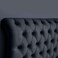 Pan Home Aurora Headboard Chanel Dark Grey L-120/H-125cm