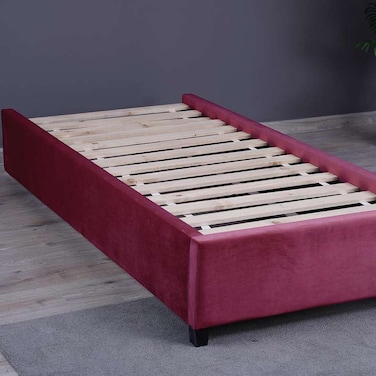 بان هوم جاليا قاعدة مخملية وردية 90×200 سم