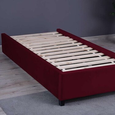 Pan Home Galia Base Velvet Maroon 90X200cm