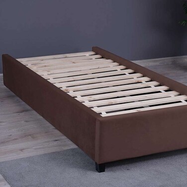 بان هوم جاليا قاعدة مخملية بنية 100×200 سم