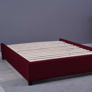 Pan Home Galia Base Velvet Maroon 160X200cm