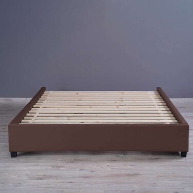 بان هوم جاليا قاعدة مخملية بنية 200×200 سم