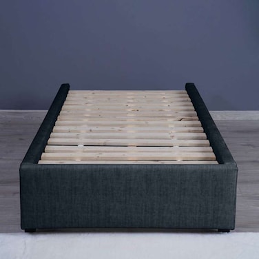 Pan Home Galia Base Chanel Dark Grey 100X200cm