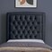 Pan Home Bianca Headboard Chanel Dark Grey L-90/H-125cm