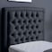 Pan Home Bianca Headboard Chanel Dark Grey L-90/H-125cm