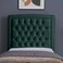 Pan Home Bianca Headboard Chanel Olive Green L-90/H-125cm