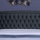 Pan Home Bianca Headboard Chanel Dark Grey L-140/H-125cm