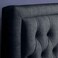 Pan Home Bianca Headboard Chanel Dark Grey L-140/H-125cm