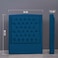 Pan Home Bianca Headboard Velvet Blue L-90/H-125cm
