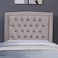 Pan Home Bianca Headboard Velvet Beige L-100/H-125cm