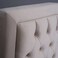 Pan Home Bianca Headboard Velvet Beige L-120/H-125cm
