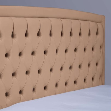 Pan Home Bianca Headboard Velvet Gold L-140/H-125cm