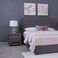 Pan Home Bianca Headboard Velvet Grey L-150/H-125cm