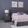 Pan Home Bianca Headboard Velvet Grey L-160/H-125cm
