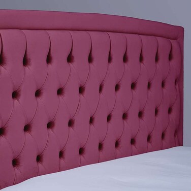 Pan Home Bianca Headboard Velvet Pink L-160/H-125cm