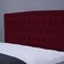 Pan Home Bianca Headboard Velvet Maroon L-200/H-125cm