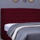 Pan Home Bianca Headboard Velvet Maroon L-200/H-125cm