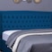 Pan Home Bianca Headboard Velvet Blue L-200/H-125cm