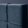 Pan Home Hermonia Headboard Chanel Teal L-120/H-125cm