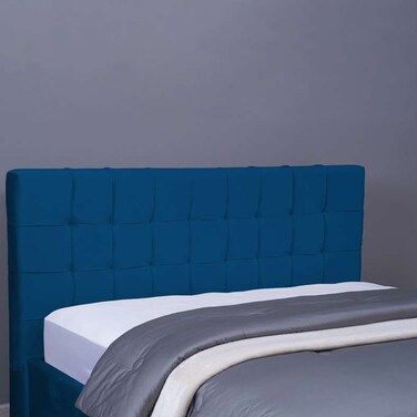 Pan Home Hermonia Headboard Velvet Blue L-200/H-125cm