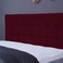 Pan Home Hermonia Headboard Velvet Maroon L-200/H-125cm