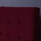 Pan Home Hermonia Headboard Velvet Maroon L-200/H-125cm