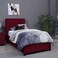 Pan Home Hermonia Headboard Velvet Maroon L-100/H-125cm