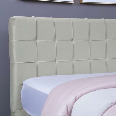 Pan Home Hermonia Headboard Velvet White L-150/H-125cm