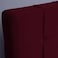 Pan Home Hermonia Headboard Velvet Maroon L-150/H-125cm