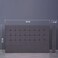 Pan Home Hermonia Headboard Velvet Grey L-180/H-125cm