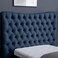 Pan Home Mars Headboard Chanel Navy Blue L-120/H-125cm