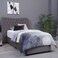 Pan Home Mars Headboard Velvet Grey L-100/H-125cm