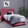 Pan Home Mars Headboard Velvet Pink L-100/H-125cm