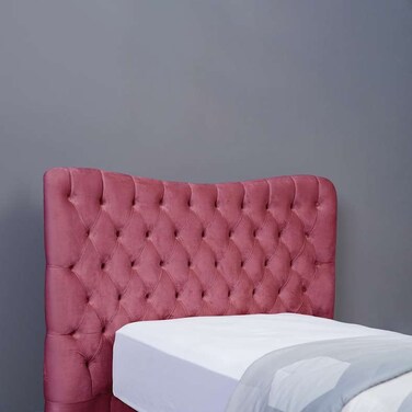 Pan Home Mars Headboard Velvet Pink L-100/H-125cm