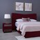 Pan Home Mars Headboard Velvet Maroon L-140/H-125cm