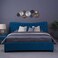 Pan Home Mars Headboard Velvet Blue L-180/H-125cm