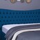 Pan Home Mars Headboard Velvet Blue L-180/H-125cm