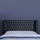Pan Home Neptune Headboard Chanel Dark Grey L-140/H-125cm