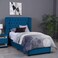 Pan Home Neptune Headboard Velvet Blue L-90/H-125cm