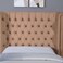 Pan Home Neptune Headboard Velvet Gold L-90/H-125cm