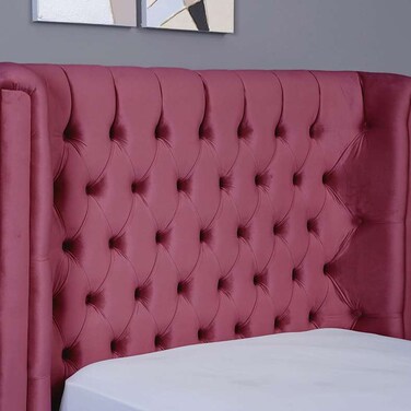 Pan Home Neptune Headboard Velvet Pink L-100/H-125cm