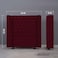 Pan Home Neptune Headboard Velvet Maroon L-120/H-125cm