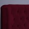 Pan Home Neptune Headboard Velvet Maroon L-140/H-125cm