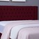 Pan Home Neptune Headboard Velvet Maroon L-140/H-125cm