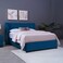 Pan Home Neptune Headboard Velvet Blue L-150/H-125cm