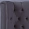 Pan Home Neptune Headboard Velvet Grey L-160/H-125cm